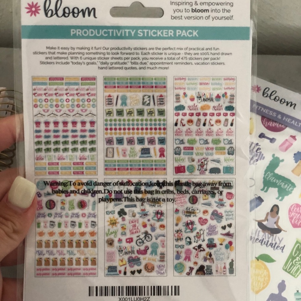 5 Bloom Planner Sticker Packs - Picture 6 of 12